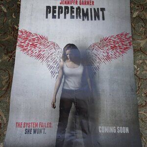 Peppermint - Movie Poster with Jennifer Garner as Riley North